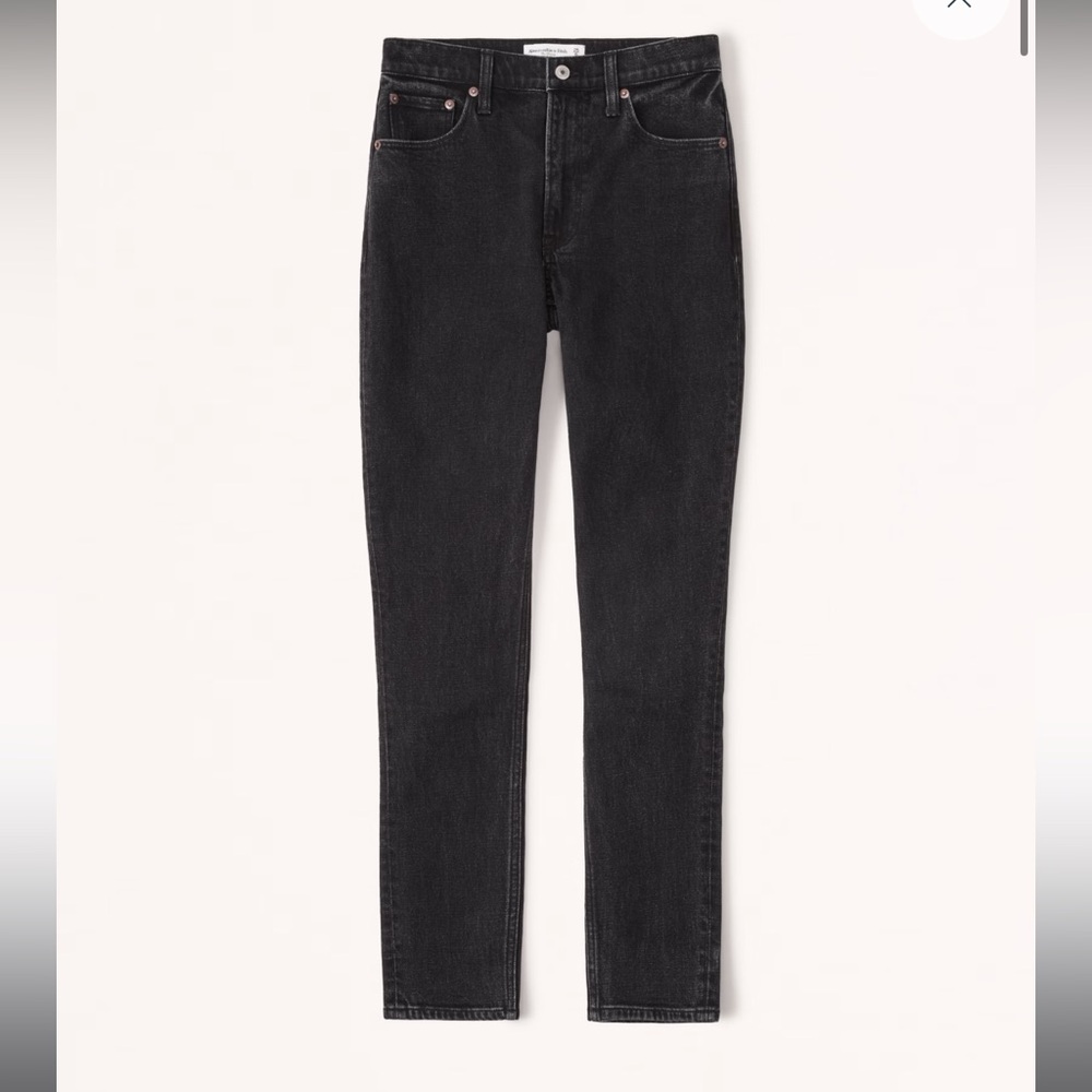 Abercrombie black skinny jeans 🖤